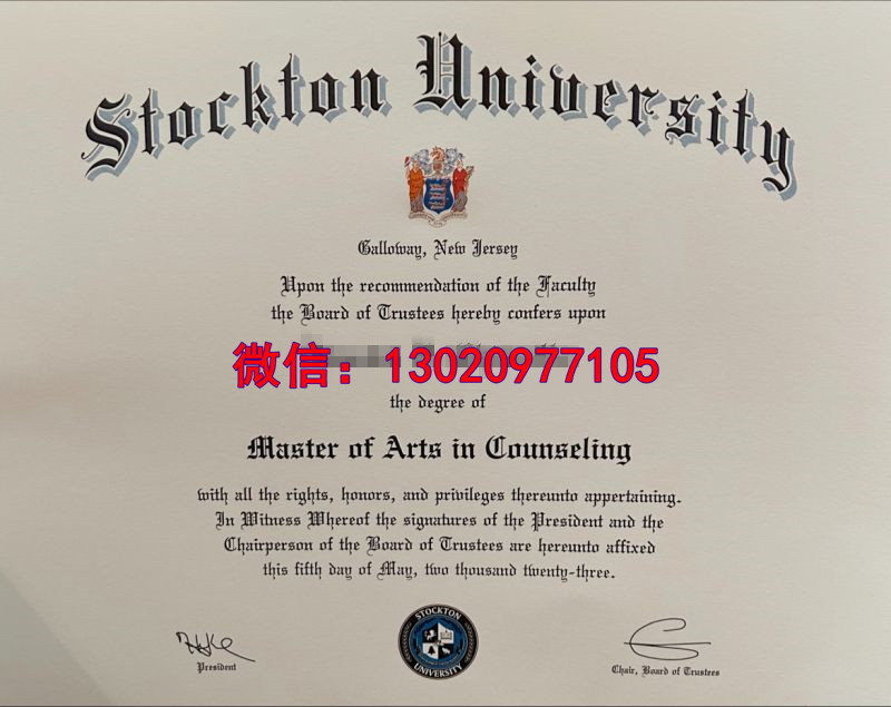Stockton Diploma文凭造奇迹：斯托克顿大学毕业证样式揭秘
